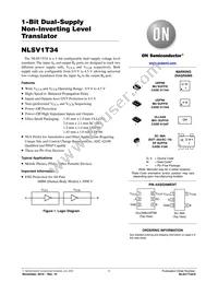 NLVSV1T34DFT2G Datasheet Cover