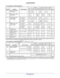 NLVVHC1GT04DTT1G Datasheet Page 3