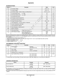 NLVX1G74MUTCG Datasheet Page 2