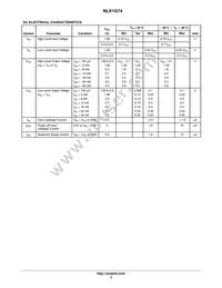 NLVX1G74MUTCG Datasheet Page 3