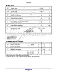 NLX1G11AMUTCG Datasheet Page 2