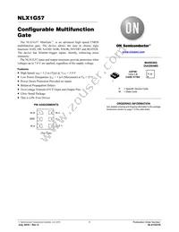 NLX1G57BMX1TCG Datasheet Cover