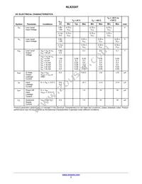 NLX2G07MUTCG Datasheet Page 3