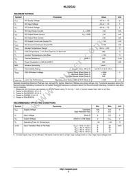 NLX2G32DMUTCG Datasheet Page 2