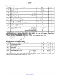 NLX3G14CMX1TCG Datasheet Page 2