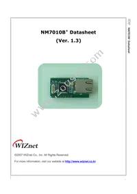 NM7010B+ Datasheet Cover