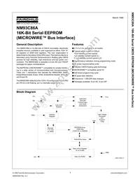 NM93C86AN Datasheet Cover