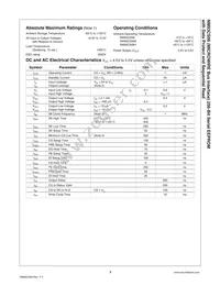 NM93CS06N Datasheet Page 3