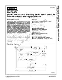 NM93CS56N Datasheet Cover