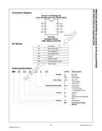 NM93CS56N Datasheet Page 2