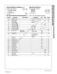 NM93CS66N Datasheet Page 3