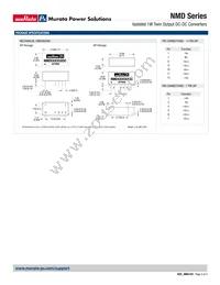 NMD120515SC Datasheet Page 3