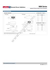 NMH2405DC Datasheet Page 7