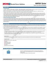NMPD0115C Datasheet Page 3