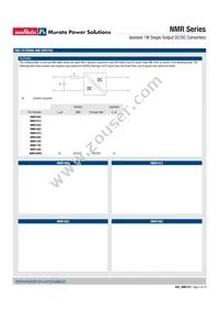 NMR119C Datasheet Page 8