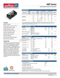 NMT1272SC Datasheet Cover