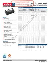 NMV2415SC Datasheet Cover