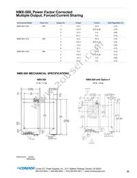 NMX-504-1205G Datasheet Page 2