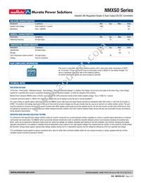 NMXS0512SOC Datasheet Page 2