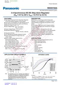 NN30310AAVB Datasheet Cover