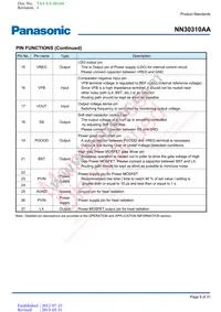 NN30310AAVB Datasheet Page 9