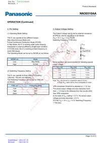 NN30310AAVB Datasheet Page 12