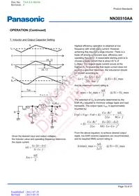 NN30310AAVB Datasheet Page 15