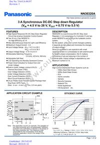 NN30320A-VB Datasheet Cover