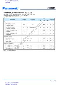 NN30320A-VB Datasheet Page 7