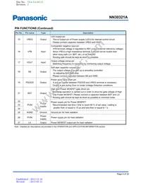 NN30321A-VB Datasheet Page 9