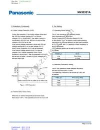 NN30321A-VB Datasheet Page 12