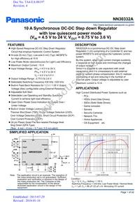 NN30332A-VB Datasheet Cover