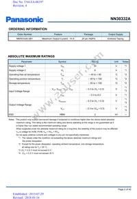 NN30332A-VB Datasheet Page 2