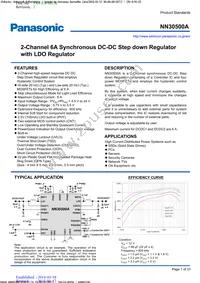 NN30500A-VB Datasheet Cover