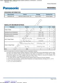 NN30500A-VB Datasheet Page 3