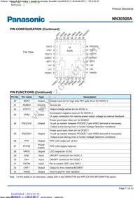 NN30500A-VB Datasheet Page 11