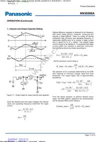 NN30500A-VB Datasheet Page 17