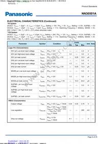 NN30501A-VB Datasheet Page 6