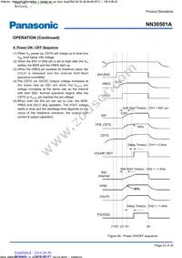 NN30501A-VB Datasheet Page 23