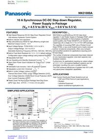 NN31000A-BB Datasheet Cover