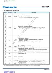 NN31000A-BB Datasheet Page 10