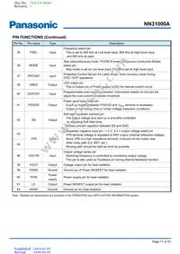 NN31000A-BB Datasheet Page 11