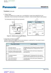 NN32251A-VT Datasheet Page 17