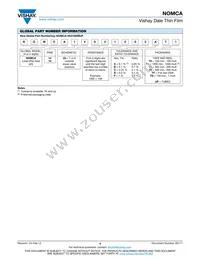 NOMCA16031002AT5 Datasheet Page 4