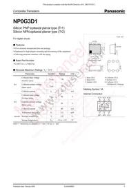 NP0G3D100A Datasheet Cover