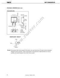 NP110N055PUG-E1-AY Datasheet Page 8