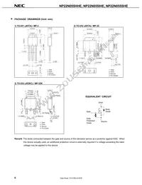 NP22N055SHE-E1-AY Datasheet Page 8