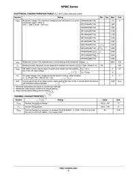 NP3500SBMCT3G Datasheet Page 3