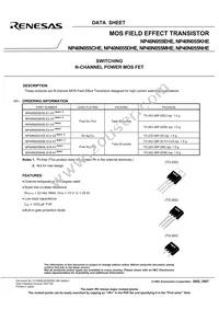 NP40N055KHE-E1-AY Datasheet Page 3