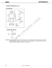 NP55N055SUG-E1-AY Datasheet Page 8